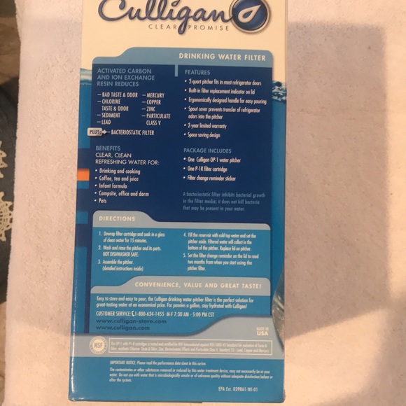 Culligan Water Pitcher - Picture 3 of 3